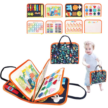 BusyBuddy | Entdecken und Lernen - Montessori Aktivitätenboard für Kleinkinder